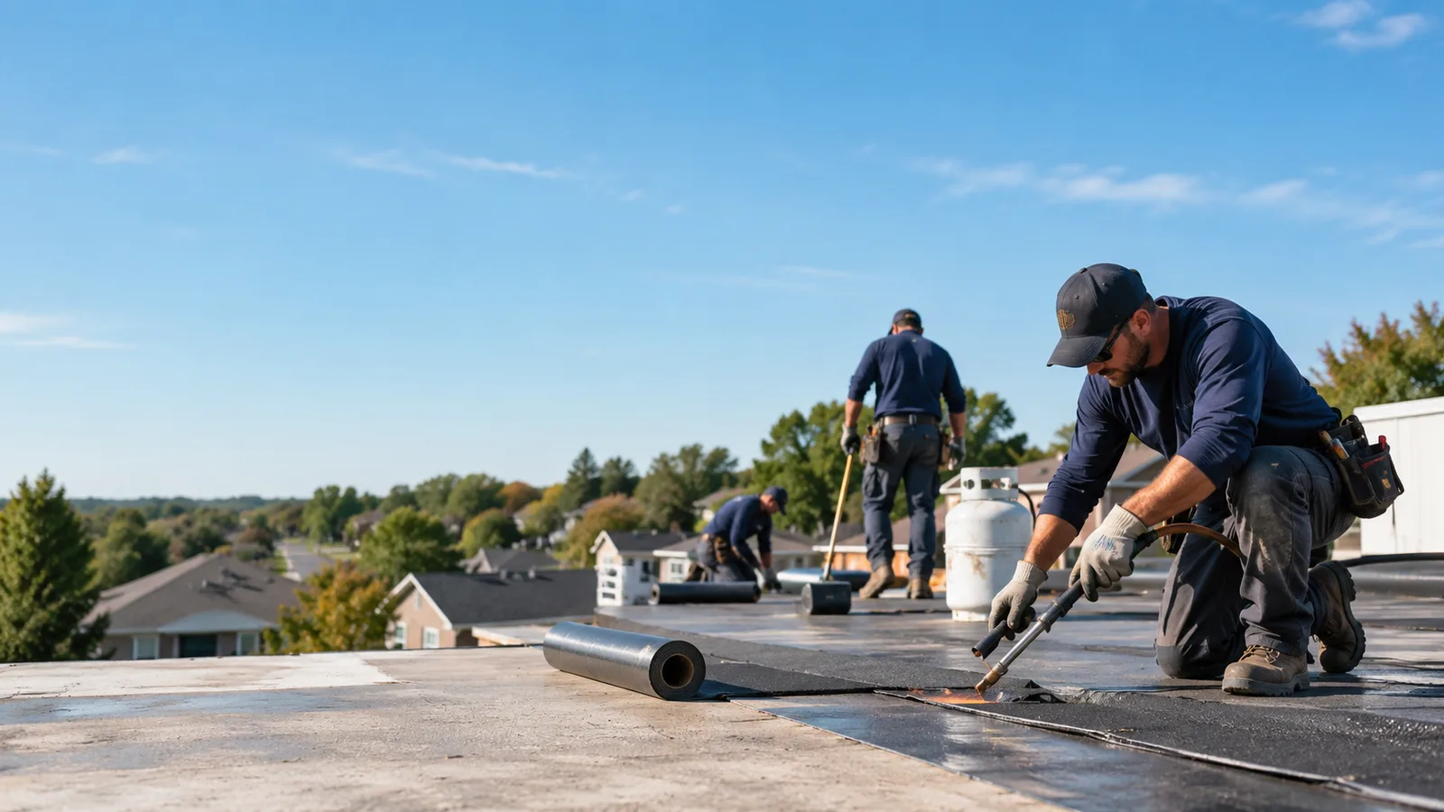 Flat Roof Leak Repair providers in Roundhead, OH